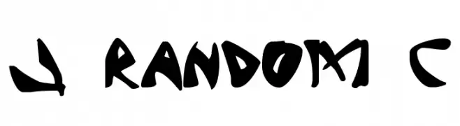 J Random C  नि: शुल्क फ़ॉन्ट्स डाउनलोड