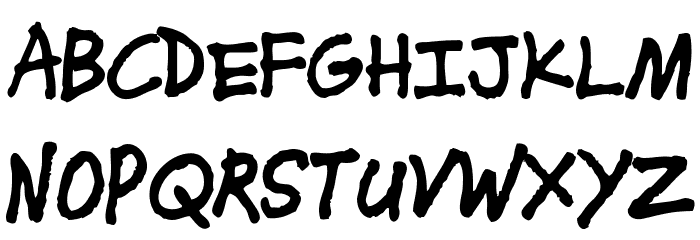 J.Kasperville Font LOWERCASE
