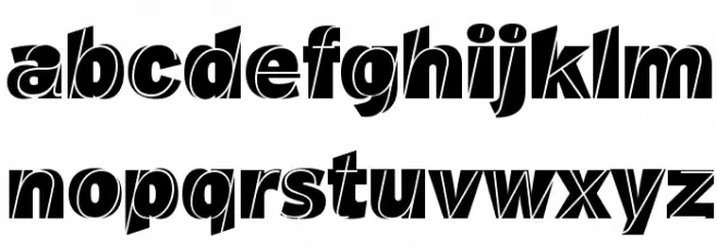 J.M. Nexus Grotesque Шрифта строчной