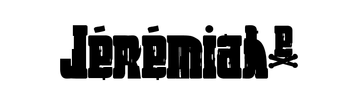 Jérémiah*  免费字体下载