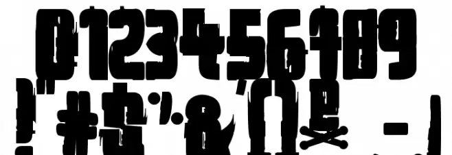 Jérémiah* Font OTHER CHARS