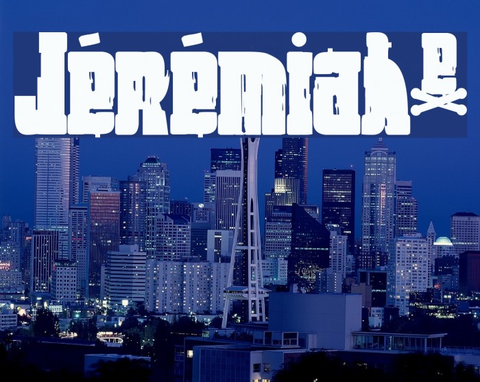 Jérémiah* Example 1