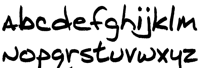 j.d. Font LOWERCASE