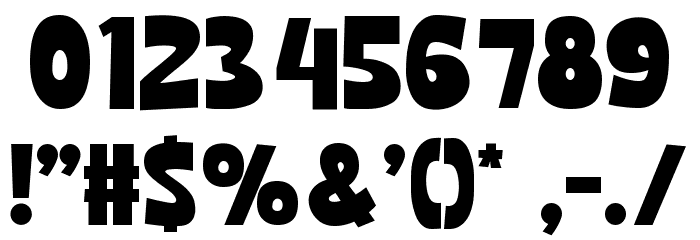 JACENDA Font OTHER CHARS