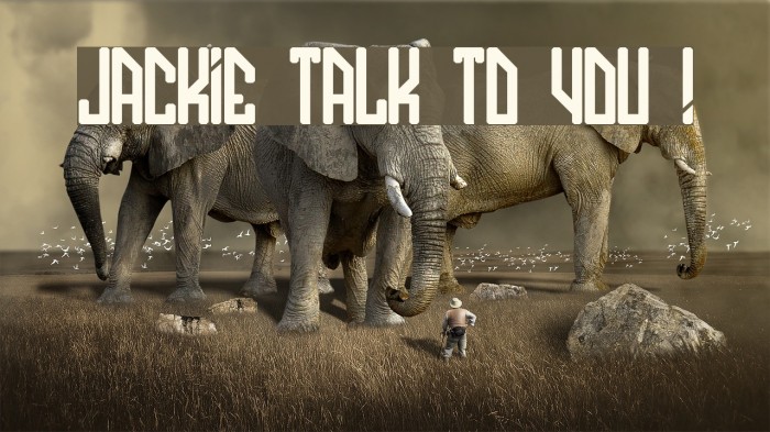 JACKIE TALK TO YOU ! Example 2