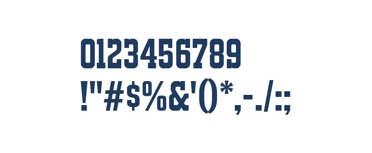 JACKPORT GREEK NCV Font OTHER CHARS