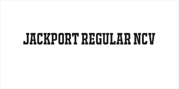 JACKPORT REGULAR NCV Logo