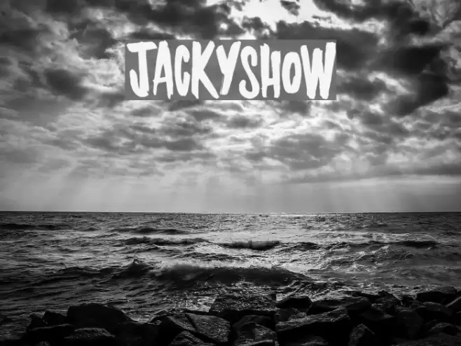 JACKYSHOW Font examples