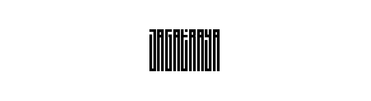 JAGATRAYA Font