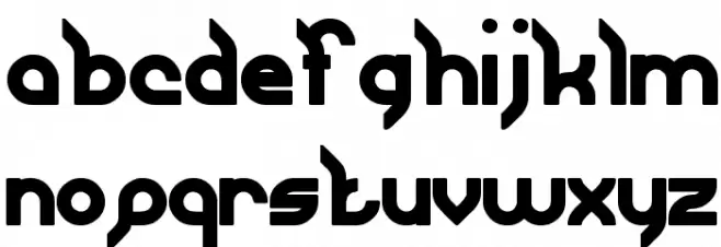 JAGUAR Bold خط أحرف صغيرة