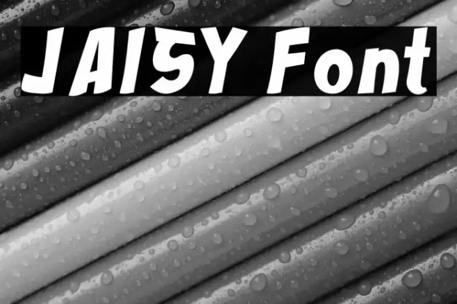 JAISY Font examples