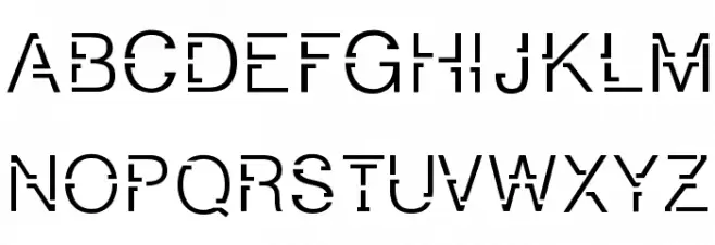 JAKARTA Font Litere mari