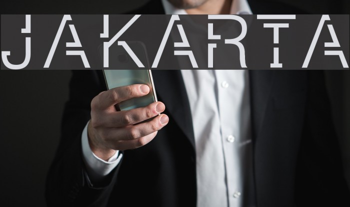 JAKARTA Font examples