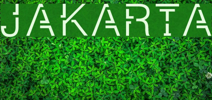 JAKARTA Font examples