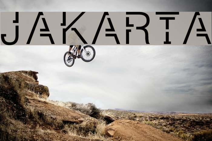 JAKARTA Font examples