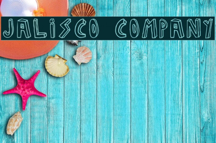 JALISCO COMPANY Font examples