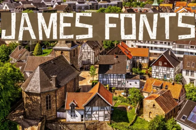 JAMES FONTS Example 1
