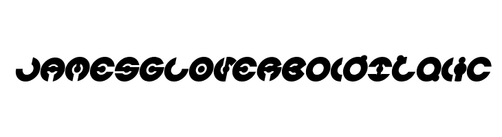 JAMES GLOVER Bold Italic  Frei Schriftart Herunterladen