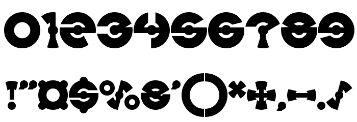 JAMES GLOVER Bold Font OTHER CHARS