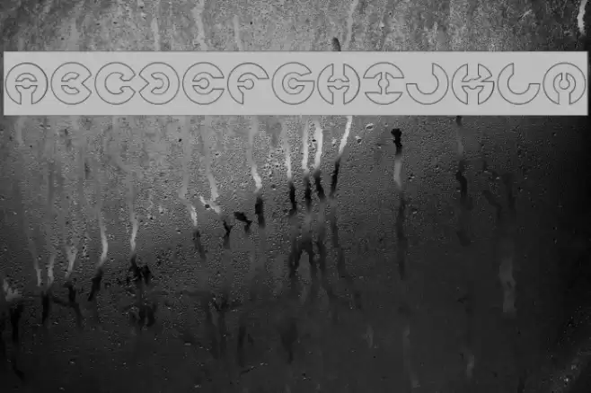 JAMES GLOVER-Hollow-Inverse Font examples