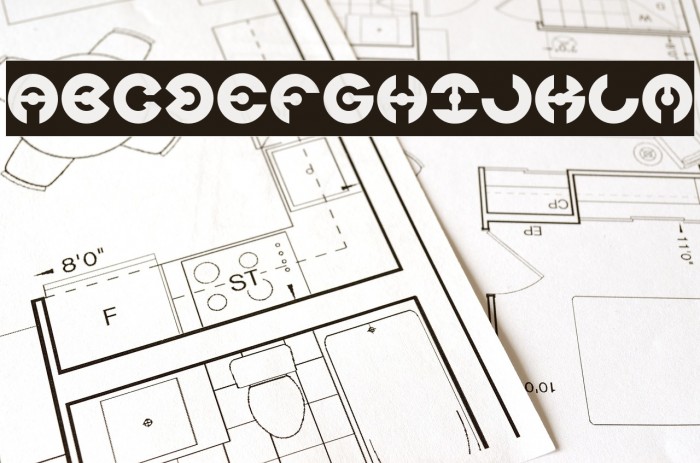 JAMES GLOVER-Inverse Font examples