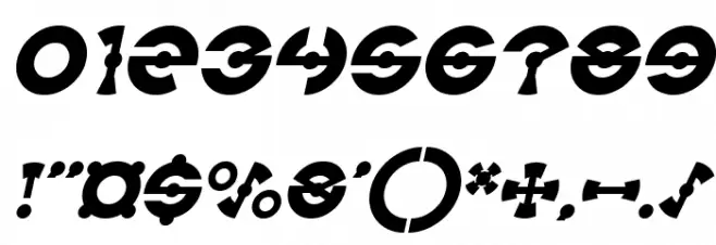 JAMES GLOVER Italic Font OTHER CHARS