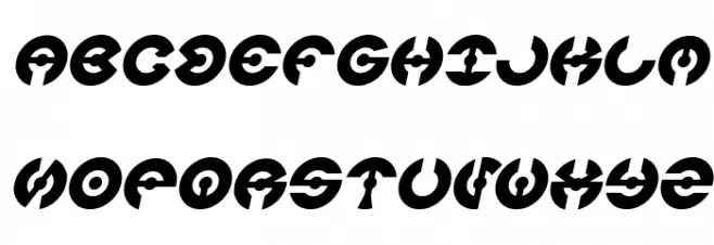 JAMES GLOVER Italic Fonte MAIÚSCULAS