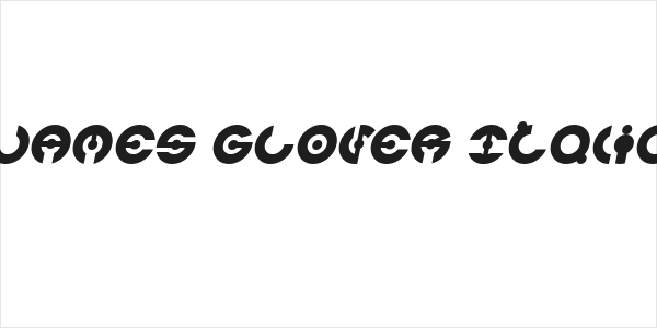 JAMES GLOVER Italic Logo
