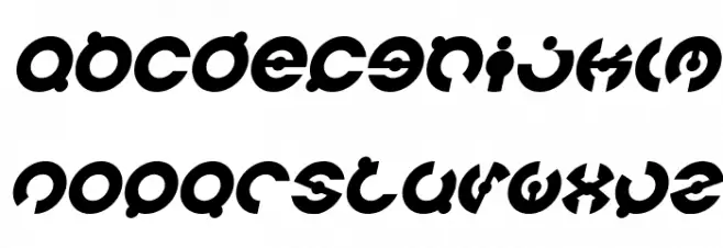 JAMES GLOVER Italic خط أحرف صغيرة