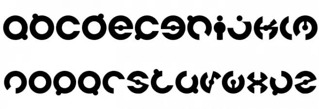 JAMES GLOVER-Light Caratteri MINUSCOLO