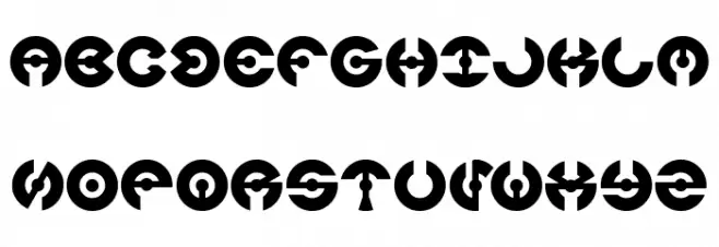JAMES GLOVER 字体 大写