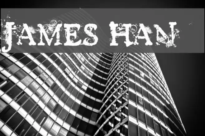 JAMES HAN फ़ॉन्ट examples