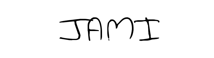 JAMI  font caratteri gratis