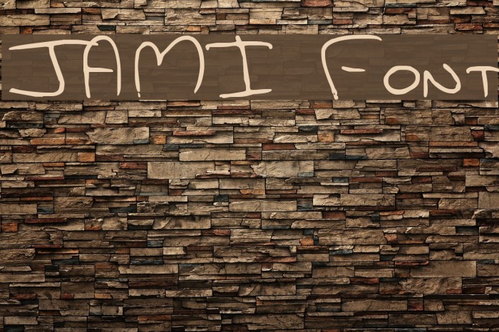 JAMI Font examples