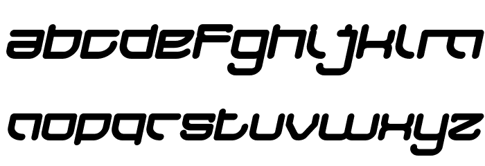 JAPAN Bold Italic Font LOWERCASE