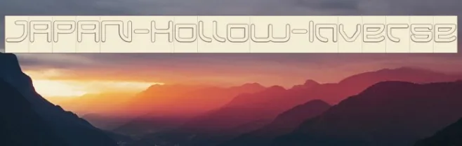 JAPAN-Hollow-Inverse Example 3