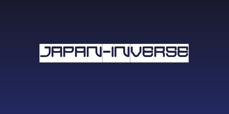 JAPAN-Inverse Social Header