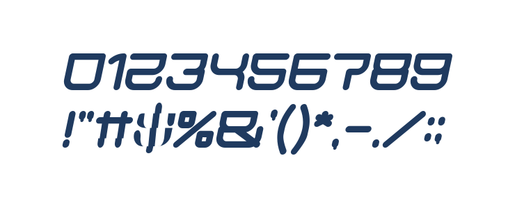 JAPAN Italic Other Characters