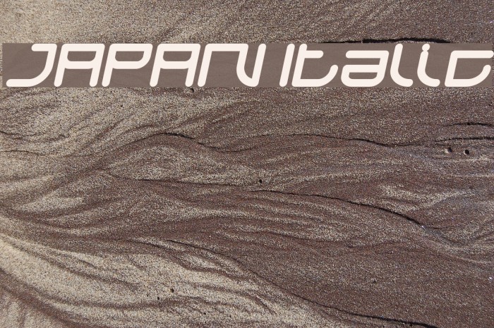JAPAN Italic Example 2