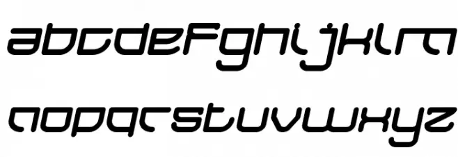 JAPAN Italic Шрифта строчной