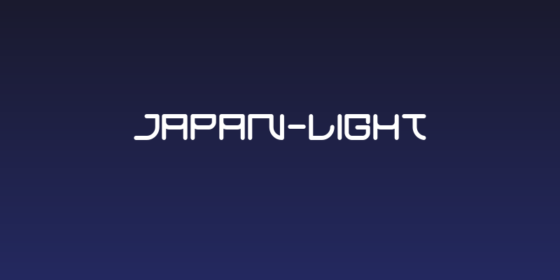 JAPAN-Light Social Header