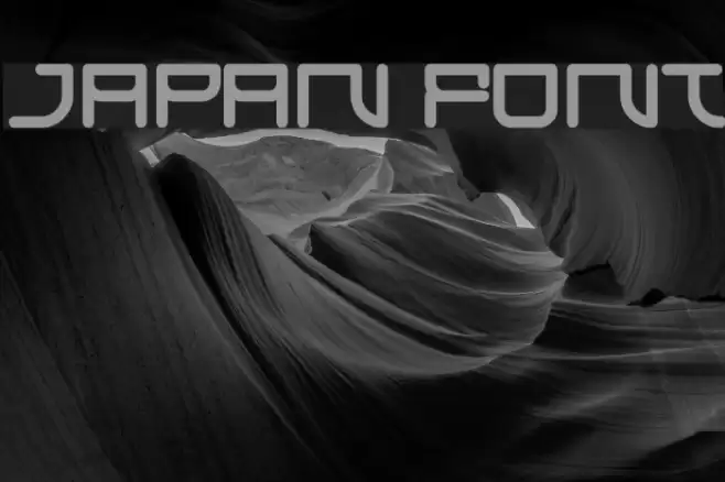 JAPAN Font examples