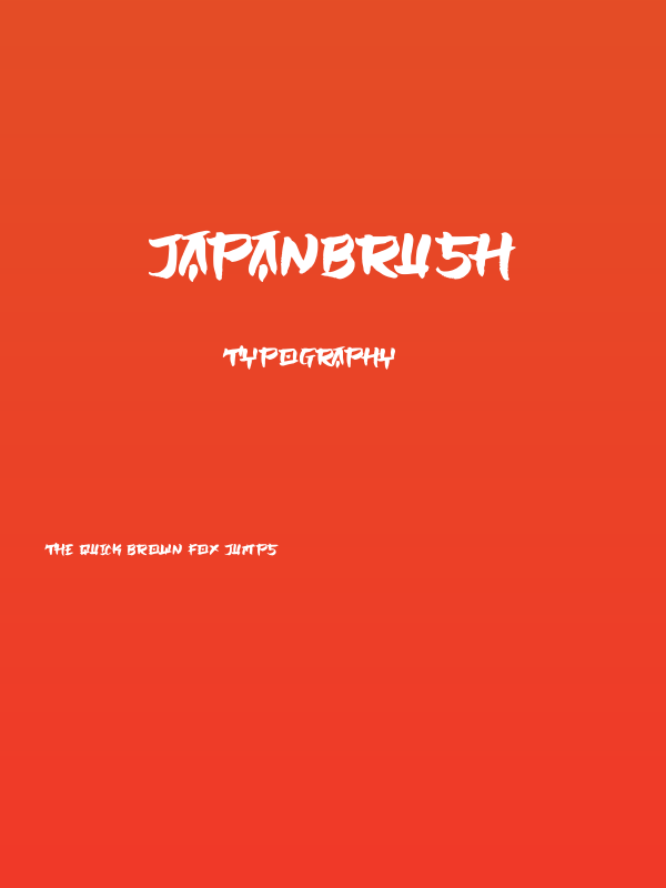 JAPANBRUSH Poster