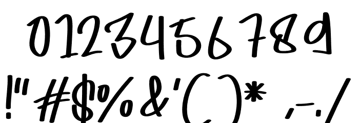 JAPANES Font OTHER CHARS