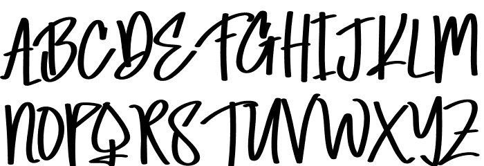 JAPANES Font UPPERCASE