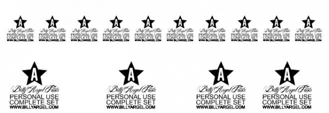 JASON PERSONAL USE Bold Font OTHER CHARS