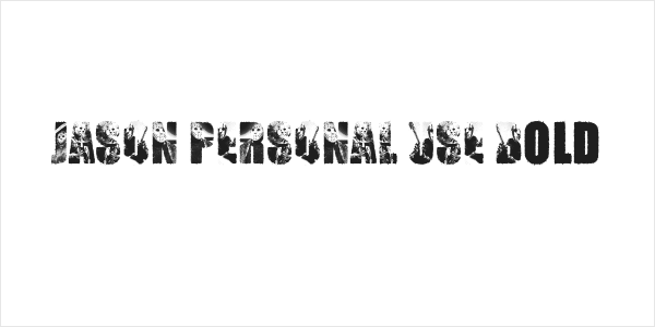 JASON PERSONAL USE Bold Logo