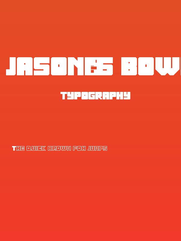 JASON'S bowling Regular Poster