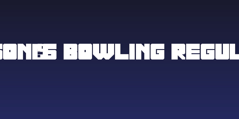 JASON'S bowling Regular Social Header