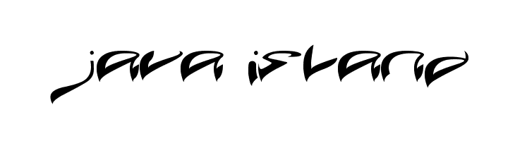 JAVA ISLAND Font